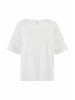 Hessnatur Hessnatur Bohemian Lace-T-Shirt Oversize aus reiner Bio-Baumwolle in naturweiss