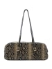 Seidenfelt Lilleby Schultertasche 33 cm reptile beige