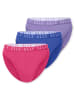 ELLE Slip Logo in Lilac, royal blue, hot pink