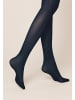 Kunert Feinstrumpfhose Satin Look 40 semi-blickdicht glänzend in Marine