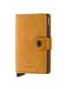 Secrid Vintage Miniwallet - Geldbörse RFID 6.5 cm in ochre