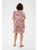 Kaffe Kleid KAevie A-shape in Henna Chalk Flower