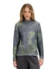 Betty Barclay Strickpullover mit Pailletten in Grau/Grün