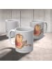 Mr. & Mrs. Panda Tasse Jurist Herz ohne Spruch in Grau Pastell