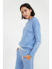Finn Flare Damen-Pullover Basic in light blue