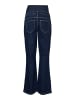 Vero Moda Umstandsjeans mit weitem Bein in Dark Blue Denim 1