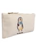 Mr. & Mrs. Panda Schminktasche Pinguin Lolli ohne Spruch in Weiß