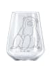 Mr. & Mrs. Panda Bordeauxglas Affe ohne Spruch in Transparent