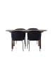 ebuy24 Schwarz 75 x 180 cm
