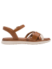 Tamaris WIDE FIT Sandale in COGNAC COMB