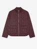 Steppjacke in Fudge