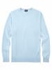 OLYMP  Rundhalspullover für Herren in hell-blau