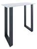 VCM  Holz Bartisch Stehtisch Tisch Tresen Xona 110x50 in Schwarz / Weiß