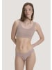 Hessnatur Slip Regular Cut 3er Pack in bordeauxrot