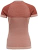 Hummel T-Shirt Raglanärmel Hmlclea Multisport Damen in WITHERED ROSE/ROSE TAN MELANGE