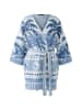 Oui Strickjacke in blue white