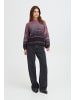 Pulz PZNATASCHA PULLOVER Regular fit in DARK MULTI COLOR