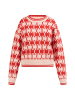 myMo Damen Strickpullover in Rot