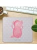 Mr. & Mrs. Panda Mousepad Axolotl Hurra ohne Spruch in Grau Pastell