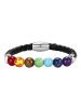Saraswati Design Nonbook - Armband Leder, Chakra Edelsteine