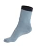 LAVANA basic Kuschelsocken in 4x jeans meliert farben