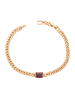 gaya Women Bracelet in Rose Gold Red