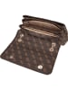 Guess Handtasche Noelle II Conv XBody Flap Logo in Brown Logo