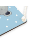 Mr. & Mrs. Panda Deko Schild Koala Familie ohne Spruch in Blau Pastell