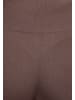 SMILODOX Schlagleggings Oriana Seamless in Dunkelbraun