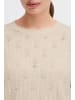 Oxmo Strickpullover OXSinva in Beige