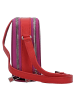 DuDu Umhängetasche Leder 19 cm in fuchsia