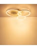 Globo lighting Deckenleuchte "SANFORD" in beige