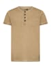 !SOLID Rundhalsshirt SDTihn in Braun