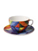 Goebel Milchkaffeetasse " Kandinsky  Farbstudie " in Bunt