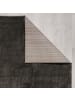 KADIMA DESIGN Samtweicher Teppich aus 100% recyceltem Material in Anthrazit