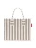 Reisenthel Daily Shopper Shopper Tasche 42 cm in summerstripes coffee
