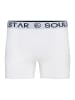 SOUL STAR Boxershorts - MUBOXER3 in Black_Grey_White