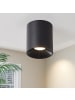 ZMH Deckenleuchte LED 1-flammige zylinder in schwarz 7W Warmweiß Deckenspot L 5.5cm