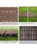 tectake Terrassenfliesen 22er Set im Klicksystem, 31 x 31 x 2,2 cm