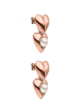 PURELEI Ohrringe My Heart in Rosegold