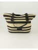 Seidenfelt Shopper in Schwarz