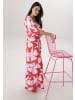 Aniston SELECTED Maxikleid in rot-weiß-rosa