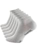 Stark Soul® Sneaker Socken 6 Paar Unisex in grau