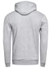 Rusty Neal Kapuzen-Sweatshirt mit Masken-Funktion in Grau