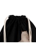 Mr. & Mrs. Panda Gym Bag Katze Fressen mit Spruch in Schwarz
