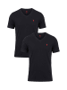 U.S. Polo Assn. P-057 in Schwarz-Rot