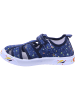 Slobby Stoffslipper in blau