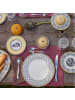 Villeroy & Boch 6er Set Brotteller Audun Chasse ø 16 cm weiß-grau-gelb in weiß-grau-gelb