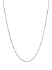 KUZZOI Halskette 925 Sterling Silber in Grau