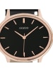 Oozoo Analog-Armbanduhr Oozoo Timepieces schwarz groß (ca. 42mm)